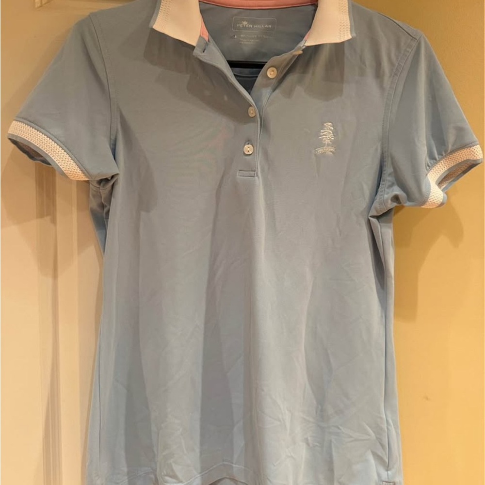 Peter Millar Women’s Golf Shirt Light Blue